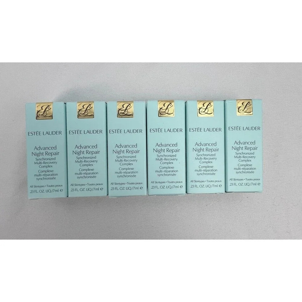 Lot of 7 NEW Estee Lauder Advanced Night Repair Serum 7ml Travel Size Anti Aging